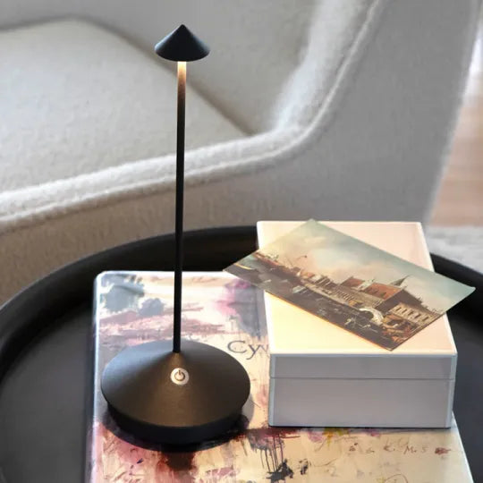 Modern Wireless LED Table Lamp – Adjustable, Waterproof & Rechargeable