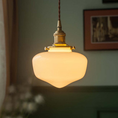 Retro Brass Lantern Pendant Light – Timeless Elegance with Vintage Charm