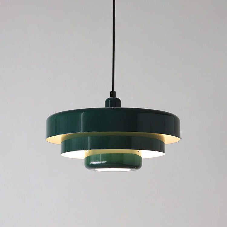 Vintage Multi-Layered Pendant Light – A Fusion of Modern Elegance & Retro Charm