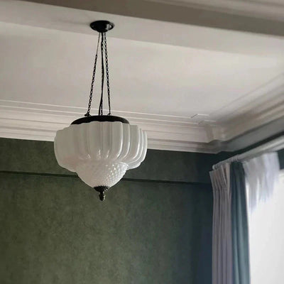 Moderne weiße Minimalist"Modern White Minimalist Pendant Light – Elegant & Adjustable Design"en Pendelleuchte