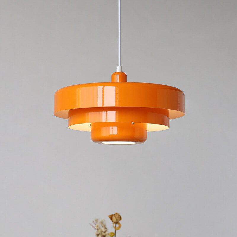 Vintage Multi-Layered Pendant Light – A Fusion of Modern Elegance & Retro Charm