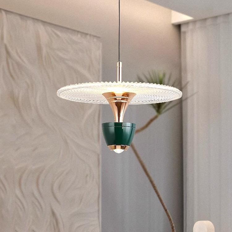 Modern LED Disc Pendant Light – Sleek & Elegant Statement Piece