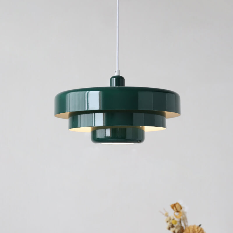 Vintage Multi-Layered Pendant Light – A Fusion of Modern Elegance & Retro Charm