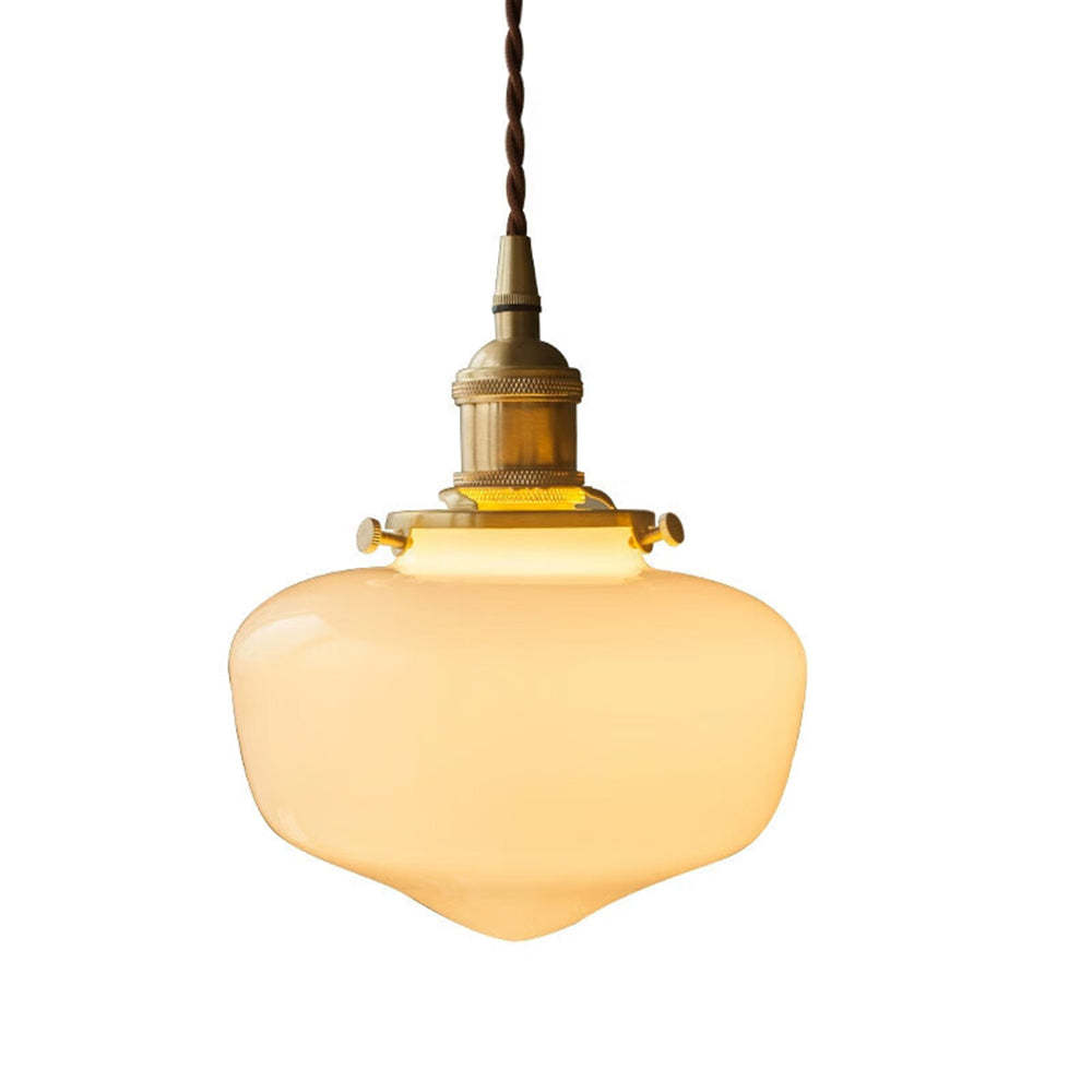 Retro Brass Lantern Pendant Light – Timeless Elegance with Vintage Charm