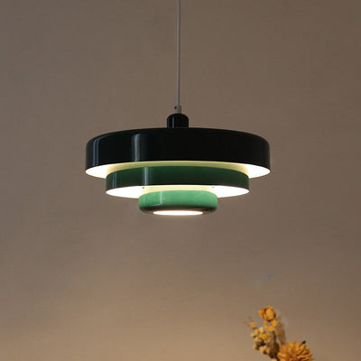 Vintage Multi-Layered Pendant Light – A Fusion of Modern Elegance & Retro Charm