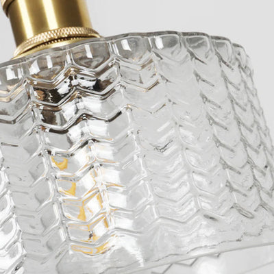 Vintage Crystal Pendant Light – Timeless Elegance in a Classic Glass Design