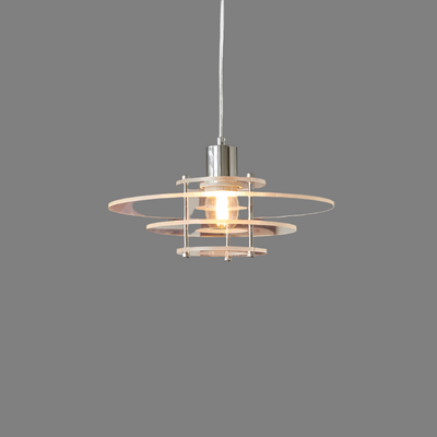 Modern UFO Pendant Light – Acrylic & Iron Contemporary LED Fixture