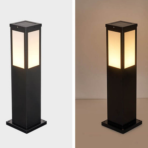 Modern Square LED Bollard Light – Waterproof Outdoor Pathway Lamp