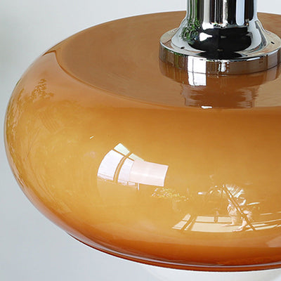 Bauhaus Coffee Glass Pendant Light – A Fusion of Art & Functionality