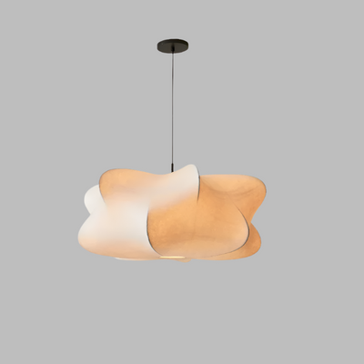Wabi-Sabi Silk Pendant Light – Embracing Imperfection with Timeless Elegance