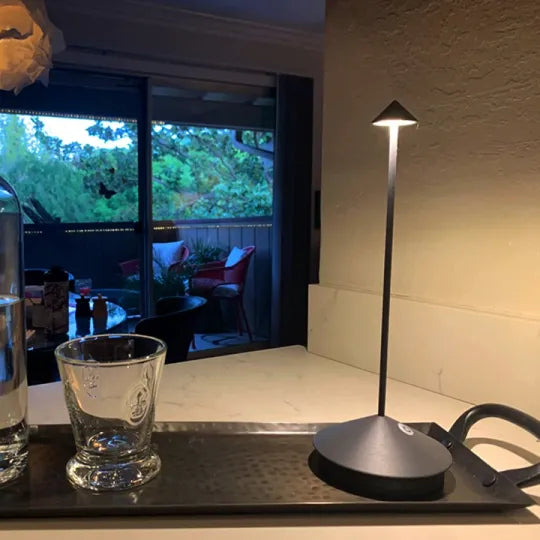 Modern Wireless LED Table Lamp – Adjustable, Waterproof & Rechargeable
