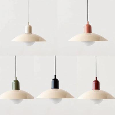 Macaron Pendant Light – Colourful Glass Shade for Modern Interiors