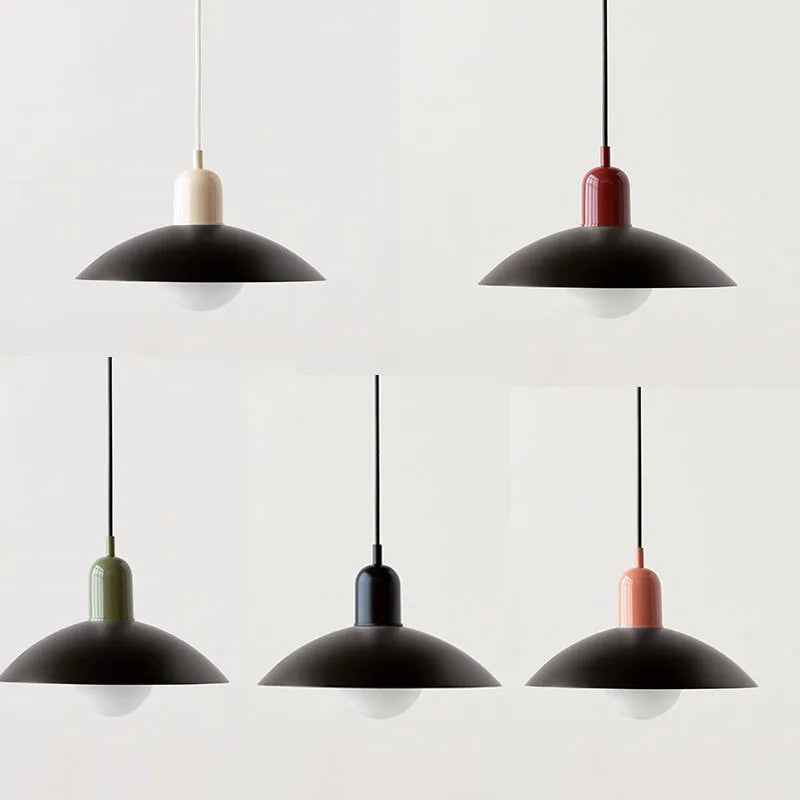 Macaron Pendant Light – Colourful Glass Shade for Modern Interiors
