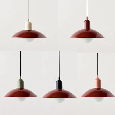 Macaron Pendant Light – Colourful Glass Shade for Modern Interiors