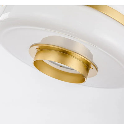 Nordic Luxury Glass Pendant Light – Minimalist Elegance for Modern Interiors