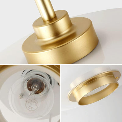 Nordic Luxury Glass Pendant Light – Minimalist Elegance for Modern Interiors