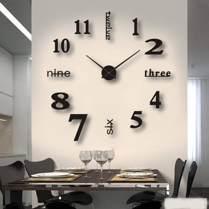 Modern Wall Clock – Elegant Design for Your Interior