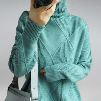 Luxury Cashmere Turtleneck Sweater – Timeless Elegance & Ultimate Comfort