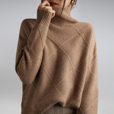 Luxury Cashmere Turtleneck Sweater – Timeless Elegance & Ultimate Comfort