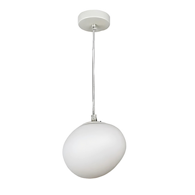 LumiPebble Pendant Light – Elegant Glass and Pebble Design, Modern and Sophisticated