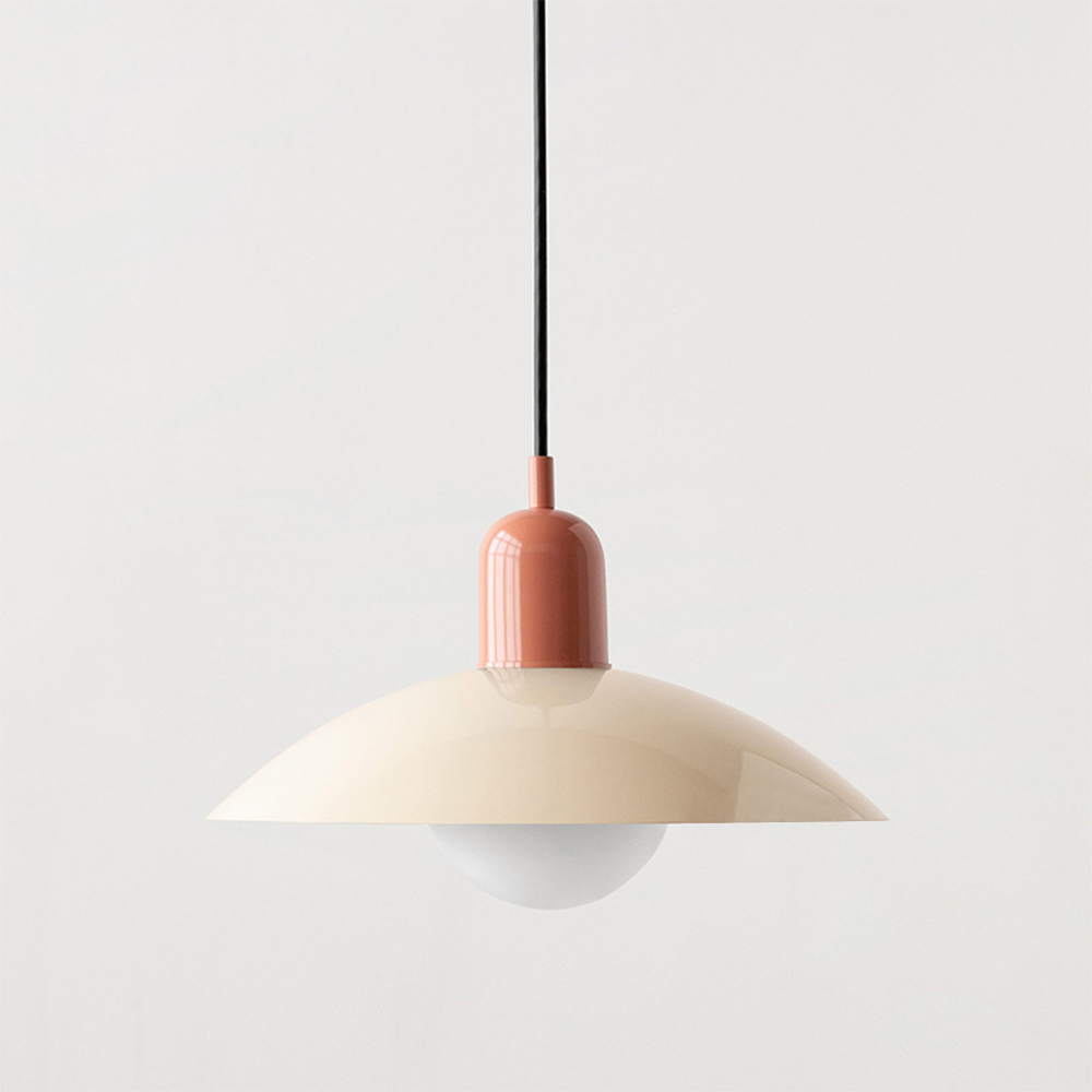 Macaron Pendant Light – Colourful Glass Shade for Modern Interiors