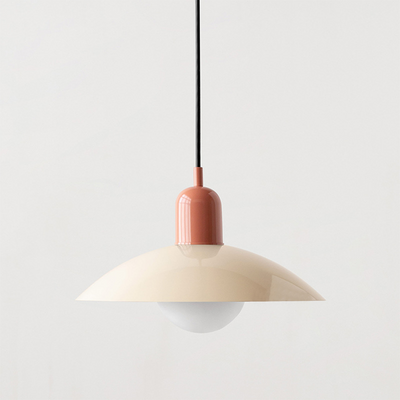 Macaron Pendant Light – Colourful Glass Shade for Modern Interiors