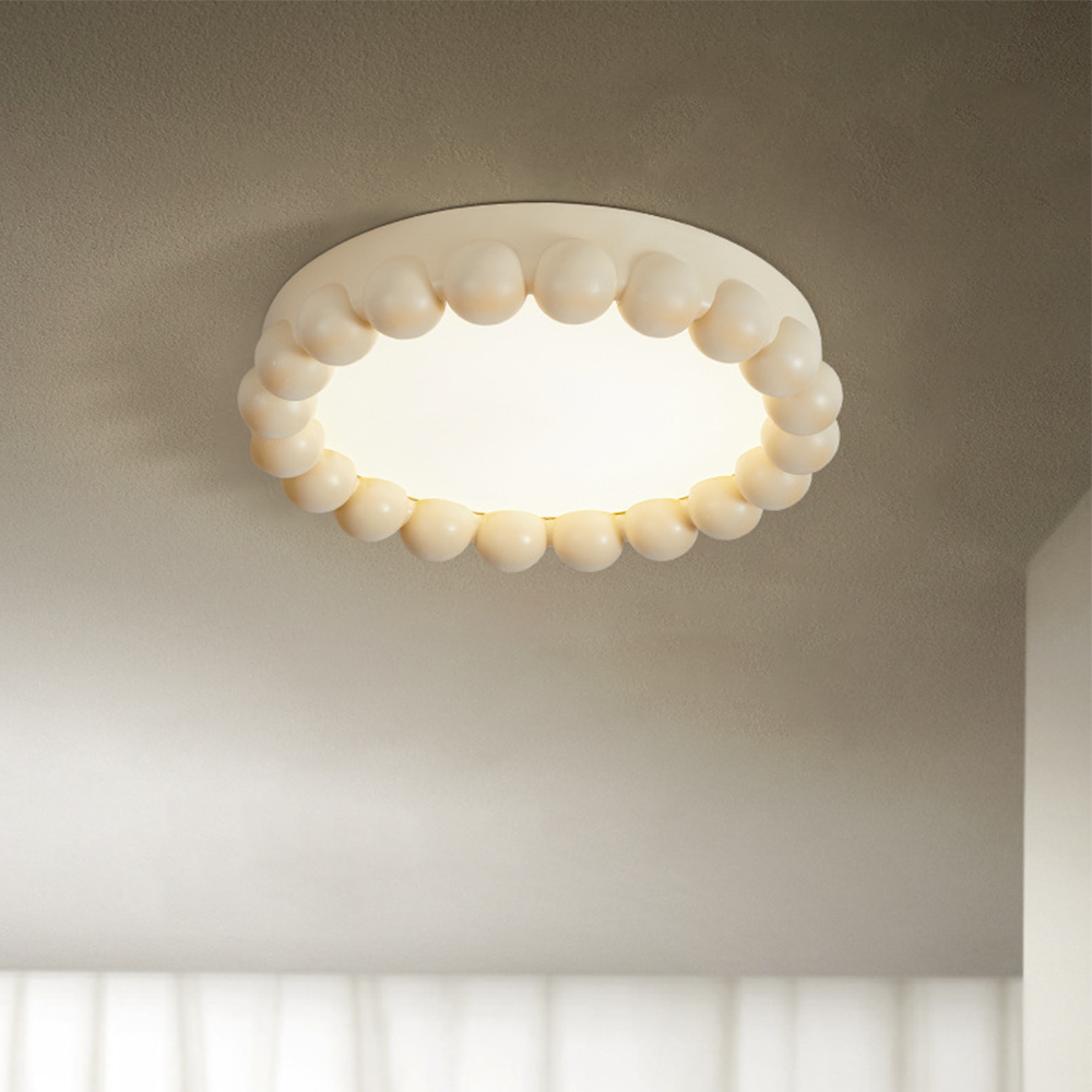 Molina LED Ceiling Light – Modern Resin & Acrylic Design with 3-Step Dimming