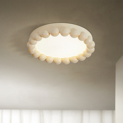 Molina LED Ceiling Light – Modern Resin & Acrylic Design with 3-Step Dimming
