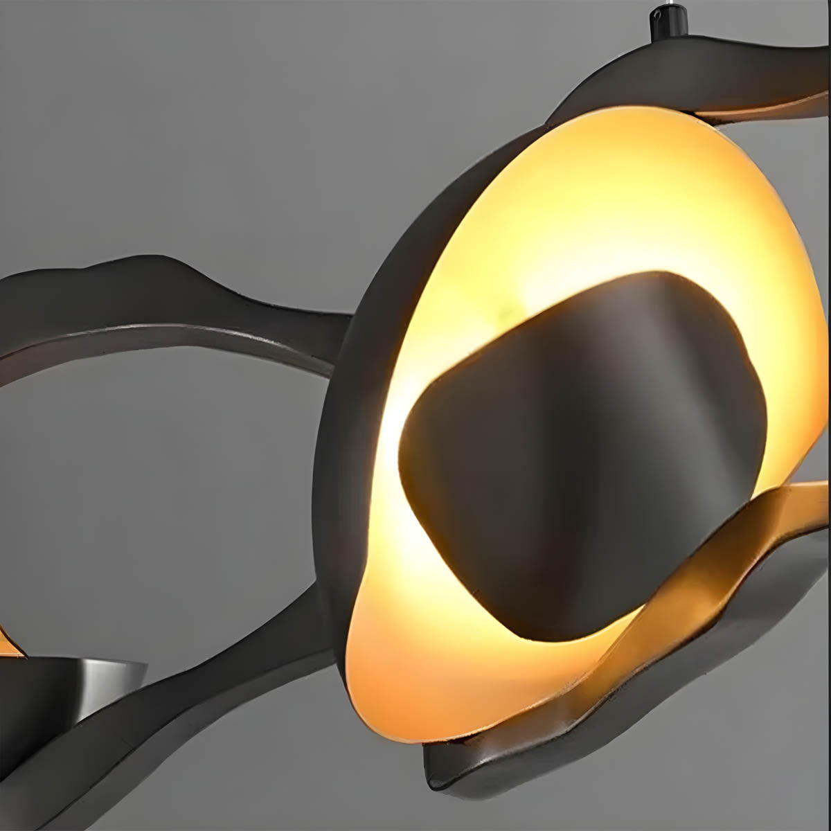 Modern Artistic Pendant Light – Sculptural LED Ceiling Fixture with Dimmable Option