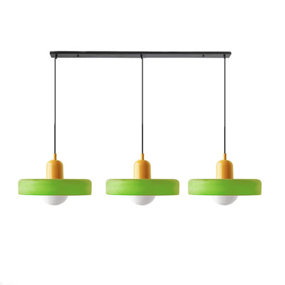 Simple Bauhaus Pendant Light – Minimalist Glass Hanging Lamp for Modern Interiors