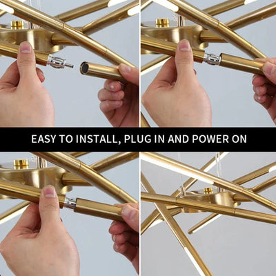Spider Chandelier – Modern Industrial Ceiling Light for a Bold Statement