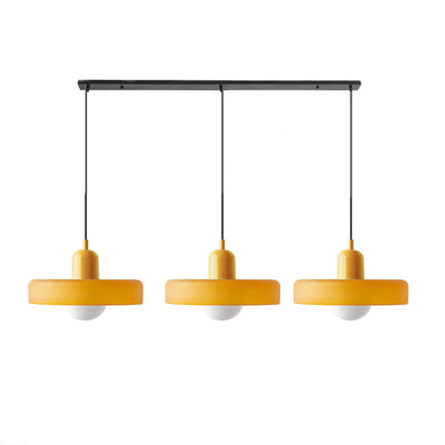 Simple Bauhaus Pendant Light – Minimalist Glass Hanging Lamp for Modern Interiors