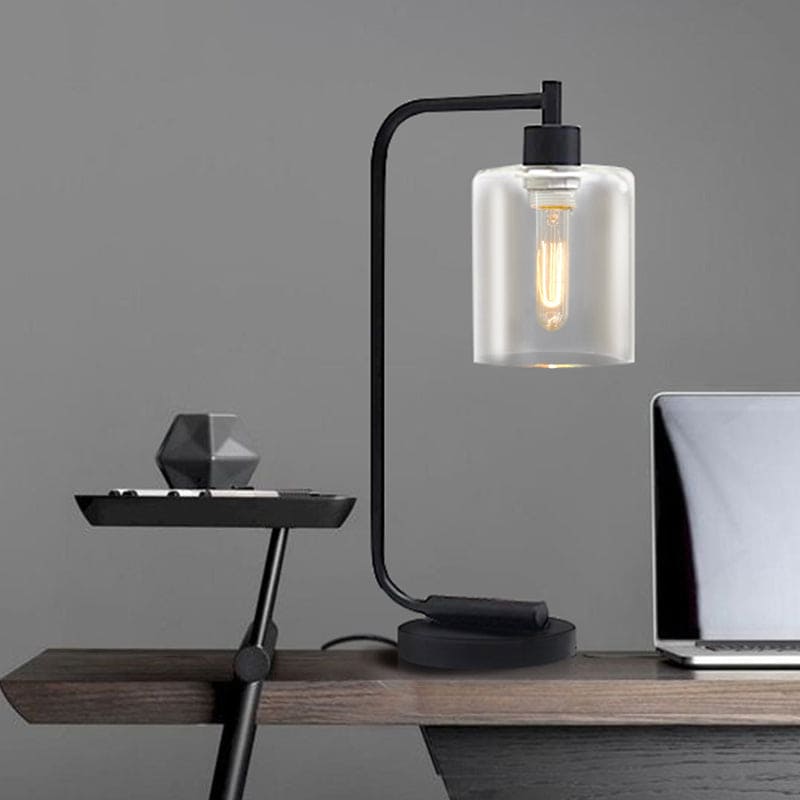 LumiCyl | Modern Cylindrical Table Lamp for a Sophisticated Ambiance