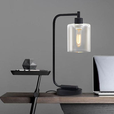 LumiCyl | Modern Cylindrical Table Lamp for a Sophisticated Ambiance