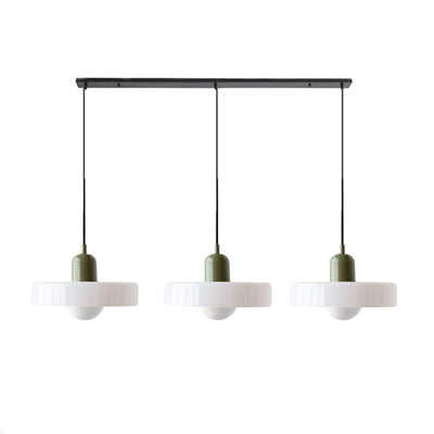 Simple Bauhaus Pendant Light – Minimalist Glass Hanging Lamp for Modern Interiors