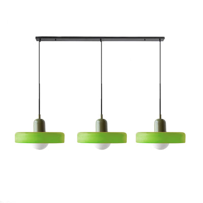 Simple Bauhaus Pendant Light – Minimalist Glass Hanging Lamp for Modern Interiors