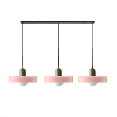 Simple Bauhaus Pendant Light – Minimalist Glass Hanging Lamp for Modern Interiors