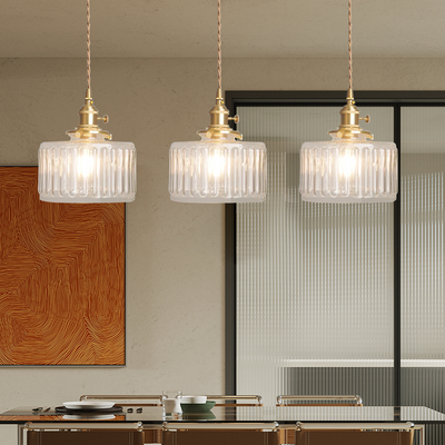 Vintage Crystal Pendant Light – Timeless Elegance in a Classic Glass Design