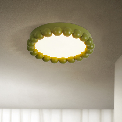 Molina LED Ceiling Light – Modern Resin & Acrylic Design with 3-Step Dimming