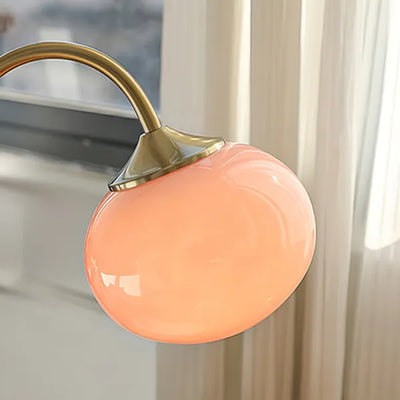 Marshmallow Metal & Glass Table Lamp – Soft Diffused Light for a Cosy Ambience