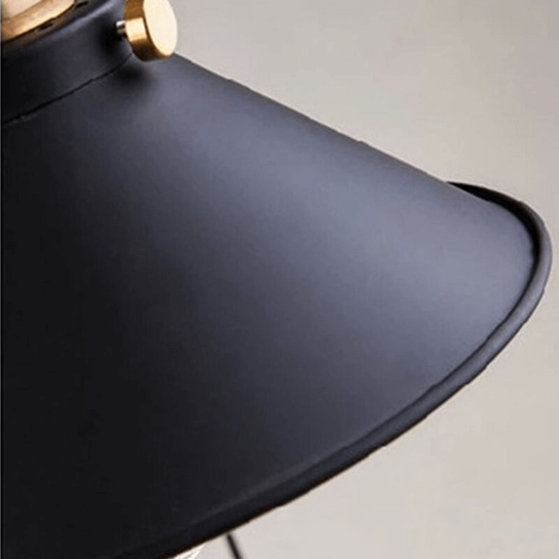 Vintage Brass Cone Pendant Light – Classic Industrial-Inspired Hanging Lamp