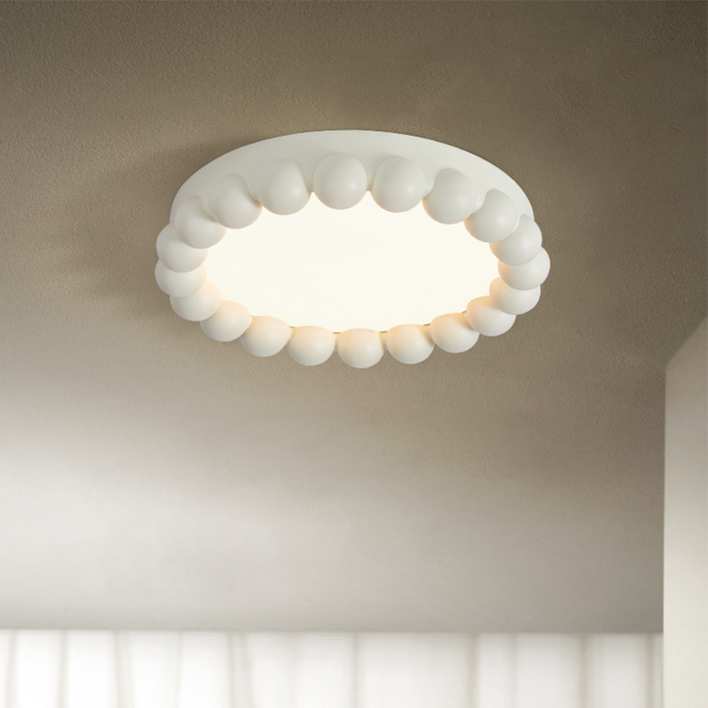 Molina LED Ceiling Light – Modern Resin & Acrylic Design with 3-Step Dimming