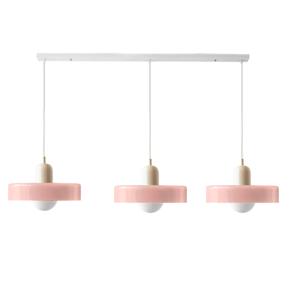 Simple Bauhaus Pendant Light – Minimalist Glass Hanging Lamp for Modern Interiors