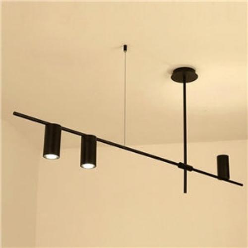 Nordic Minimalist Black Chandelier – Sleek & Modern Lighting for Elegant Interiors