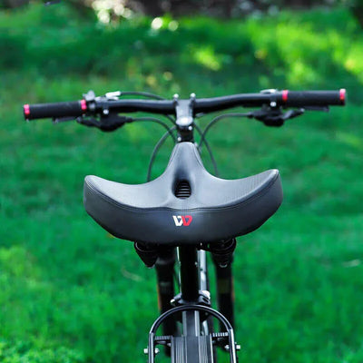 CycloComfort Extra-Wide Bike Saddle – Ergonomic & Shock-Absorbing Comfort