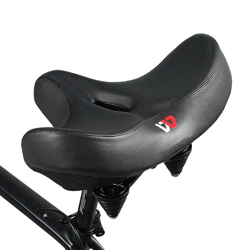 CycloComfort Extra-Wide Bike Saddle – Ergonomic & Shock-Absorbing Comfort