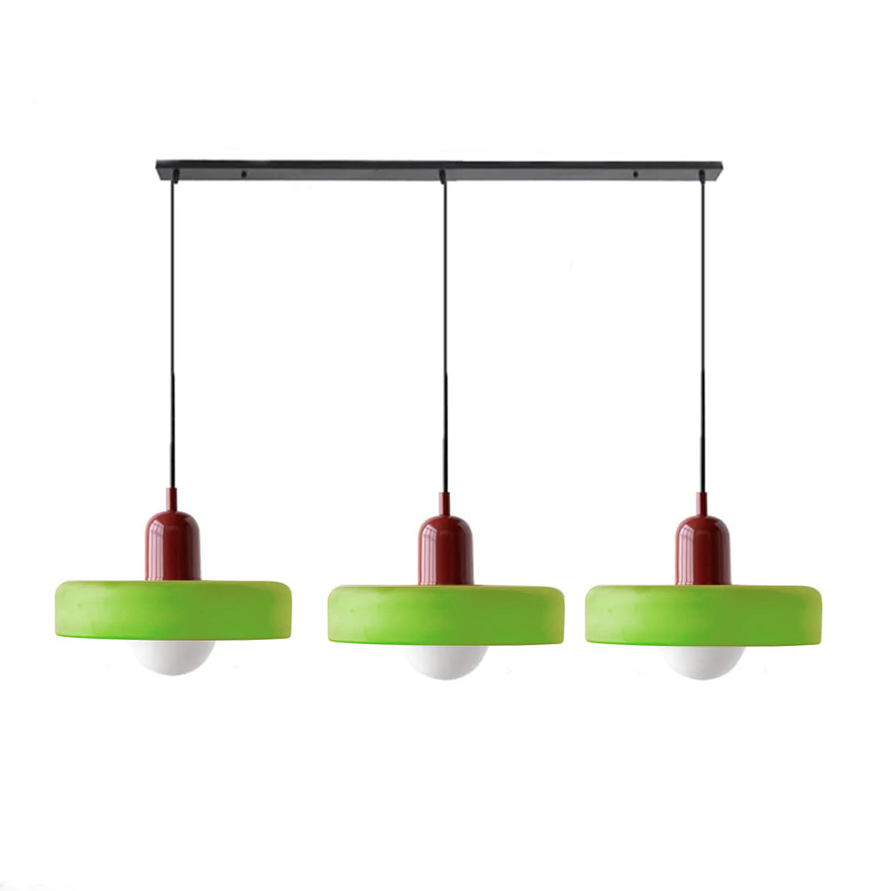 Simple Bauhaus Pendant Light – Minimalist Glass Hanging Lamp for Modern Interiors