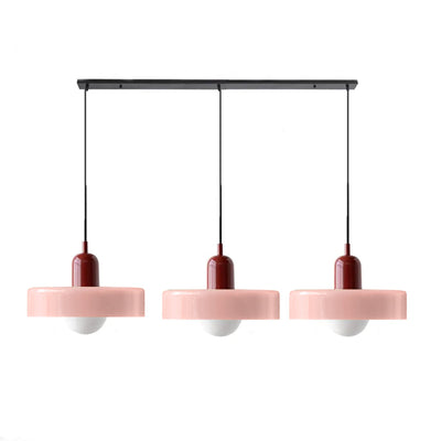 Simple Bauhaus Pendant Light – Minimalist Glass Hanging Lamp for Modern Interiors