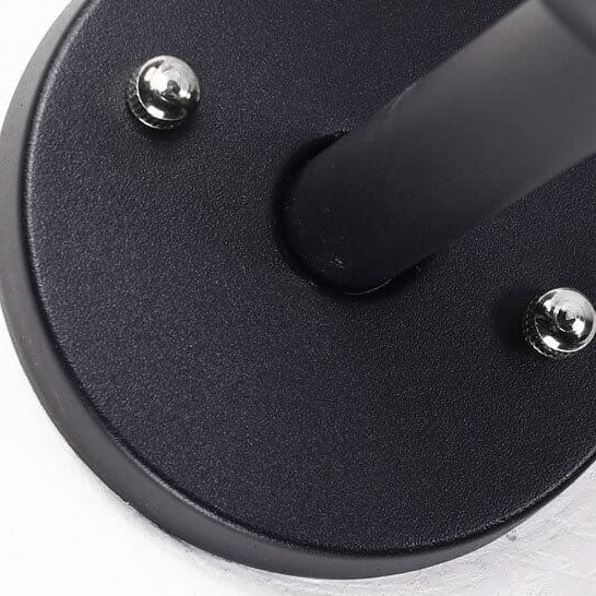 Solar-Powered LED Globe Wall Light – Elegant Outdoor Lamp for Pathways & Entrances