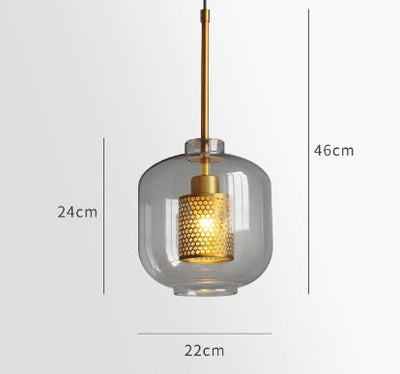Savannah Glass Pendant Light – A Timeless Fusion of Elegance & Modern Design
